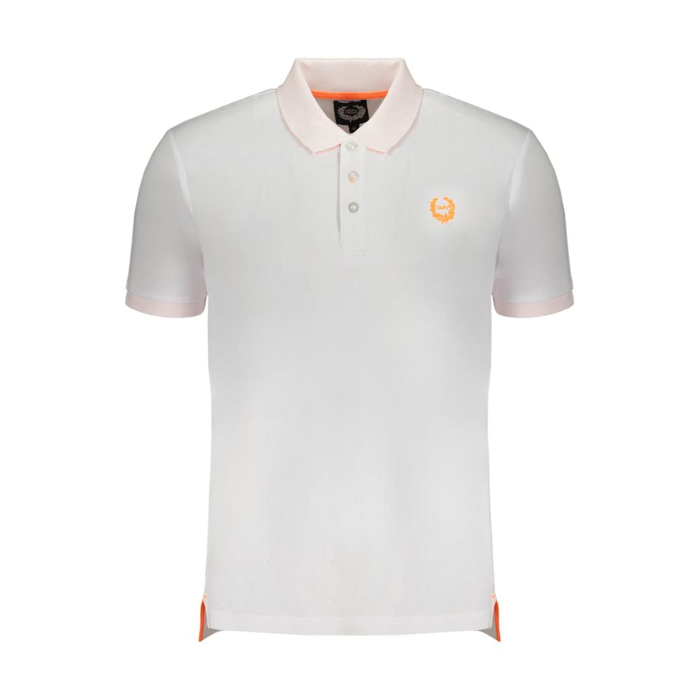 Polo en coton blanc de Gianmarco Venturi