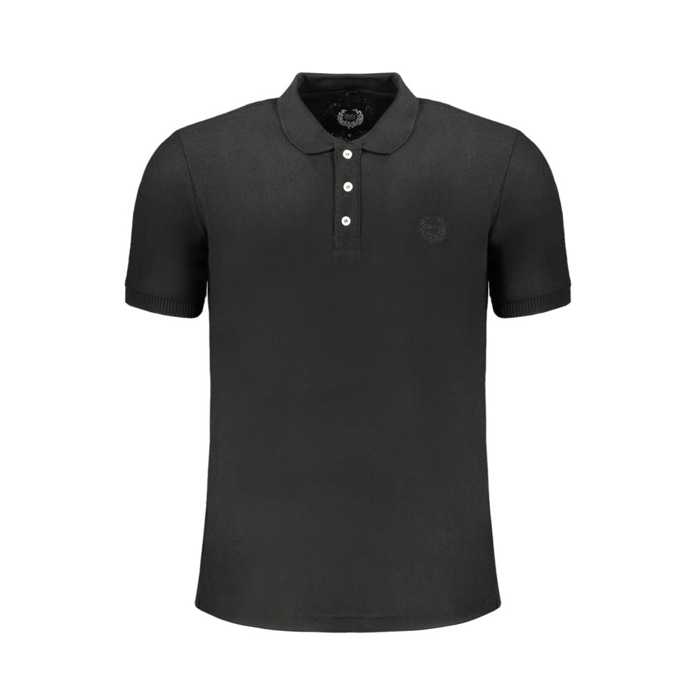 Gianmarco Venturi Polo Shirt en Coton Noir