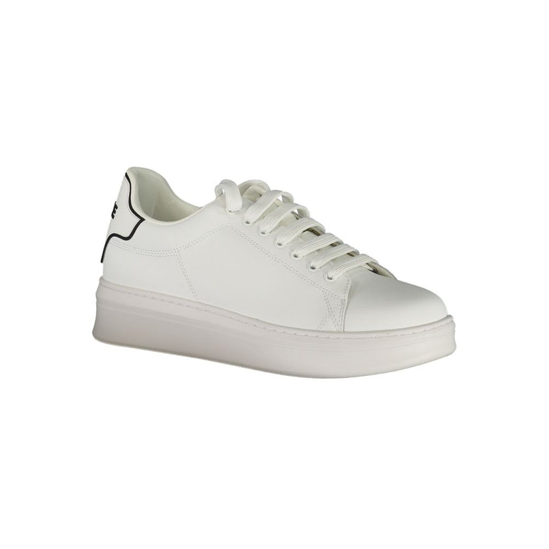 Gaelle Paris Bianco Poliuretano Men Sneaker - Comfort et Style
