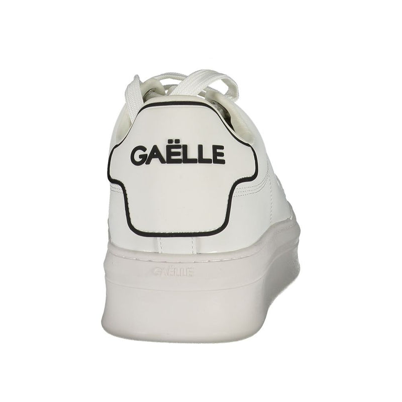 Gaelle Paris Bianco Poliuretano Men Sneaker - Comfort et Style