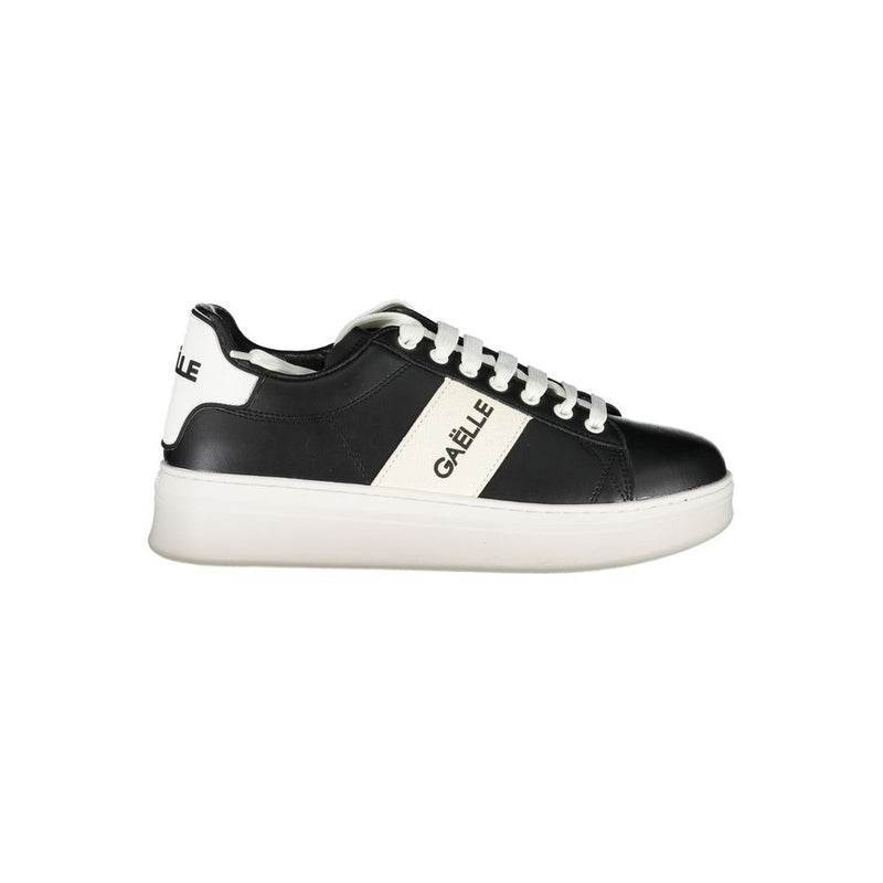 Gaelle Paris Nero Poliuretano Sneakers pour Hommes - Élégance et Confort