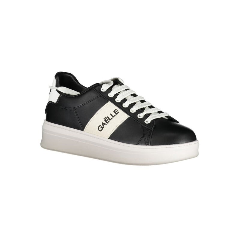 Gaelle Paris Nero Poliuretano Sneakers pour Hommes - Élégance et Confort
