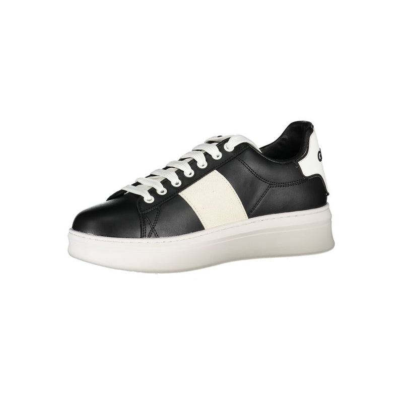 Gaelle Paris Nero Poliuretano Sneakers pour Hommes - Élégance et Confort