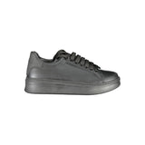 Gaelle Paris Black Polyurethane Men Sneaker - Style & Comfort