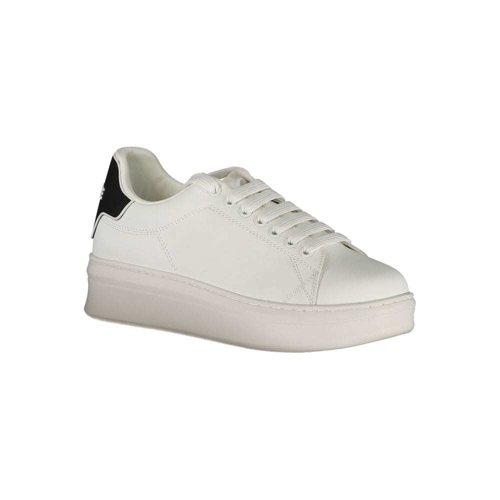 Gaelle Paris Bianco Poliuretano Women Sneaker - Chic Comfort