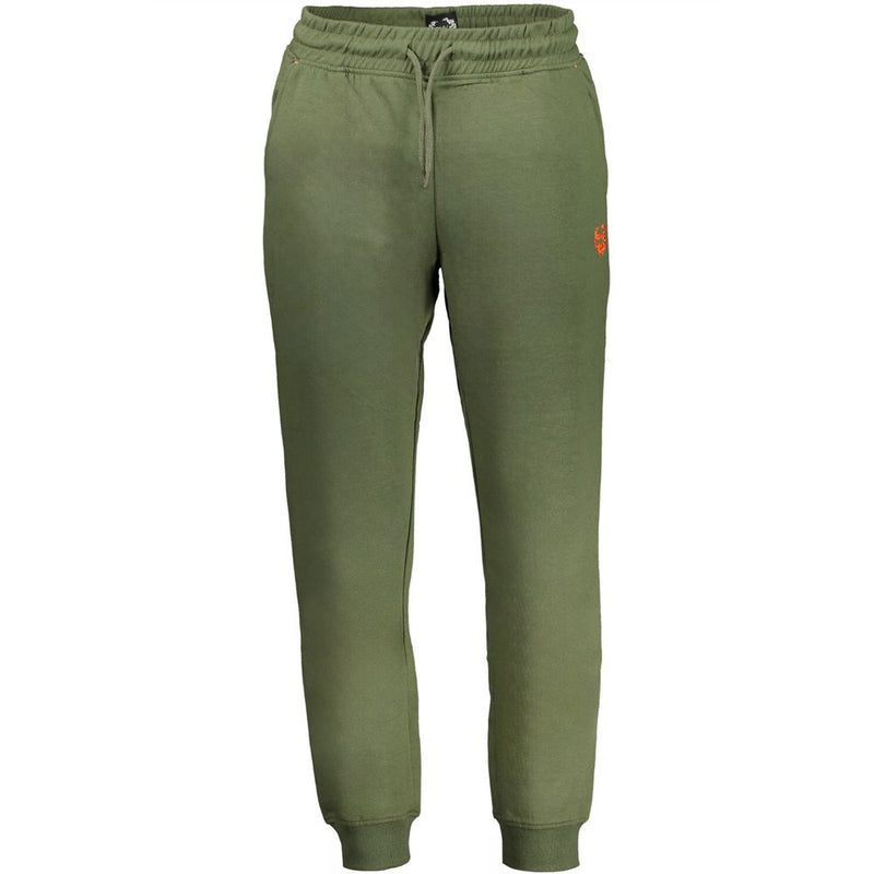Gianmarco Venturi Pantalon Vert en Coton