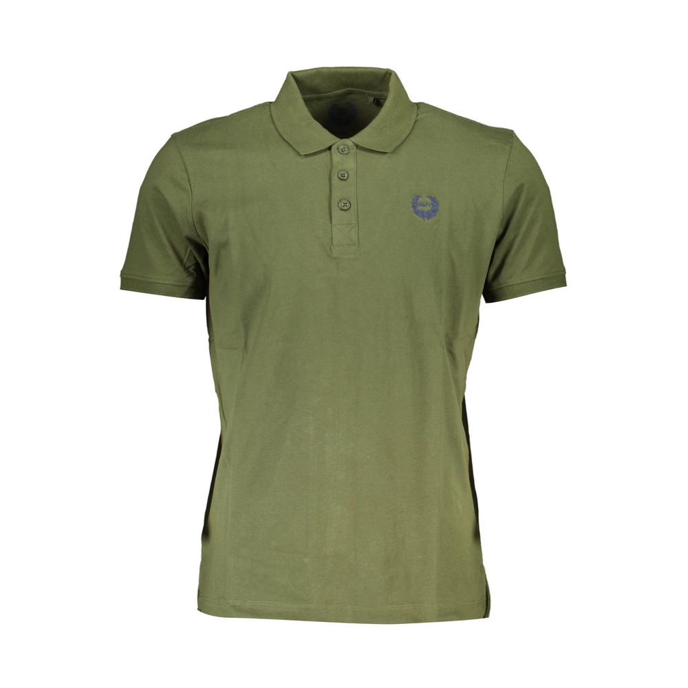 Polo en Coton Vert Gianmarco Venturi