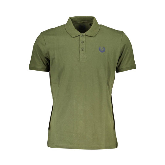 Polo en Coton Vert Gianmarco Venturi