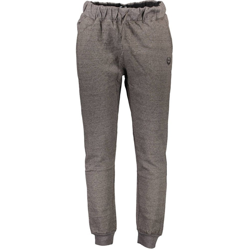 Gianmarco Venturi Gray Cotton Pant - Stylish Sports Trousers