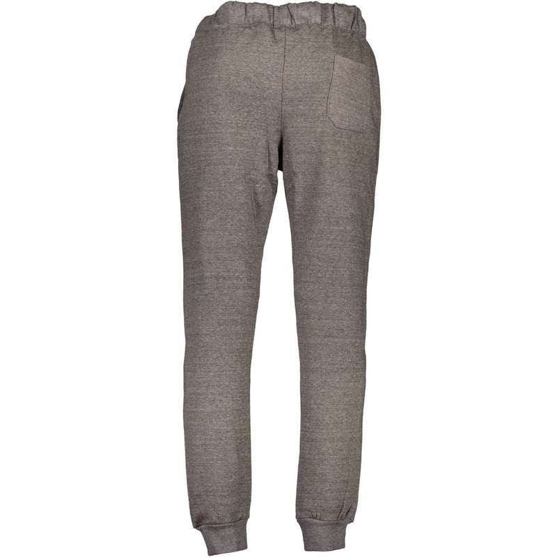 Gianmarco Venturi Gray Cotton Pant - Stylish Sports Trousers
