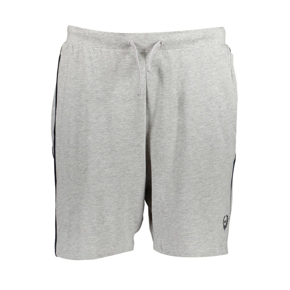 Gianmarco Venturi Pantalon Court en Coton Gris