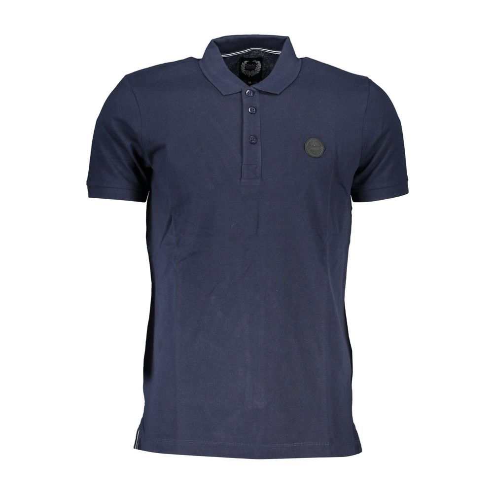 Gianmarco Venturi Polo Shirt en Coton Bleu