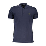 Gianmarco Venturi Polo Shirt en Coton Bleu