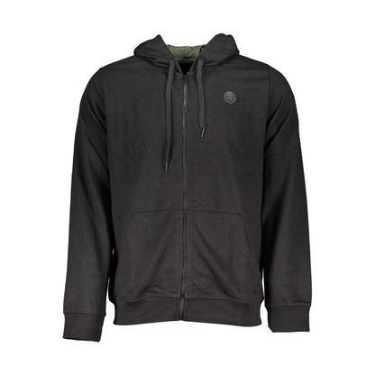 Gianmarco Venturi Black Cotton Sweatshirt
