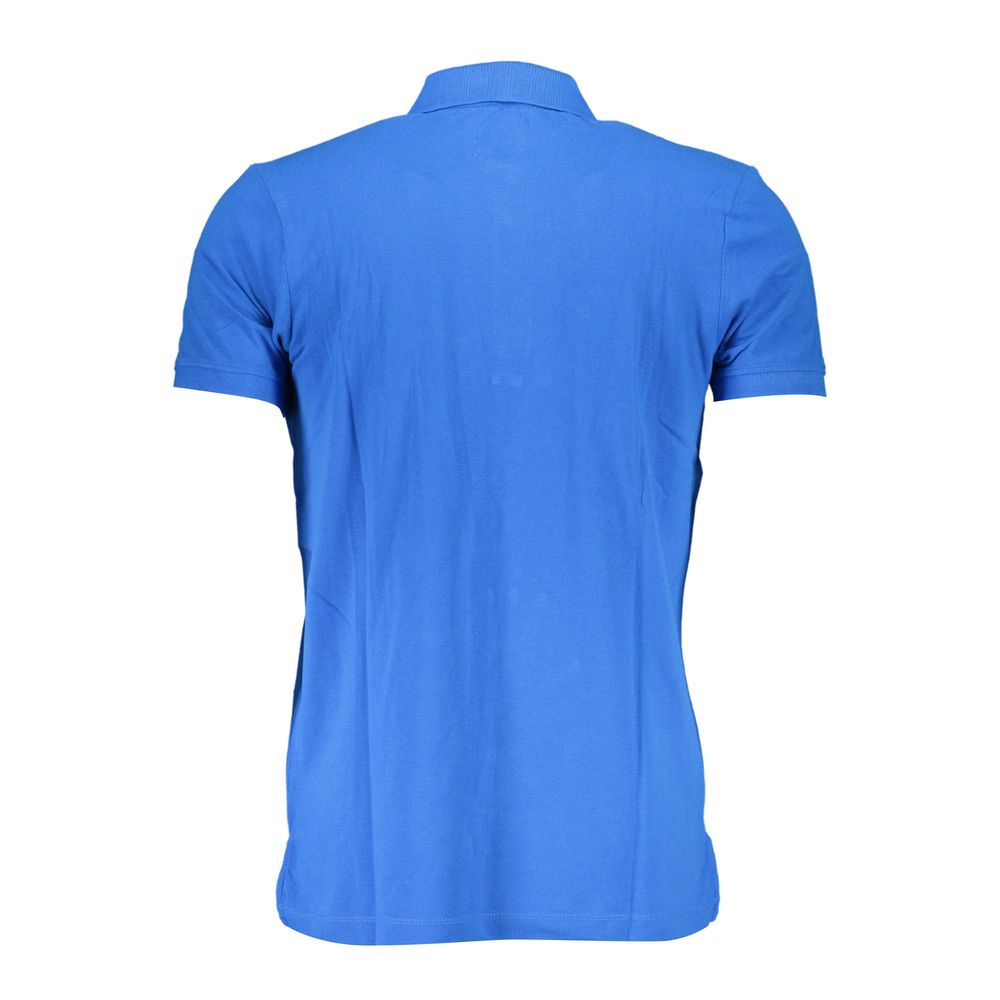 Gianmarco Venturi Polo Shirt en Coton Bleu