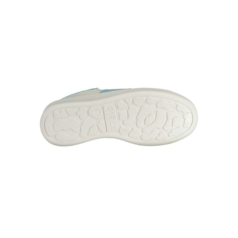 Gaelle Paris White Polyurethane Women Sneaker - Chic Comfort
