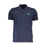 Gianmarco Venturi Polo Shirt en Coton Bleu