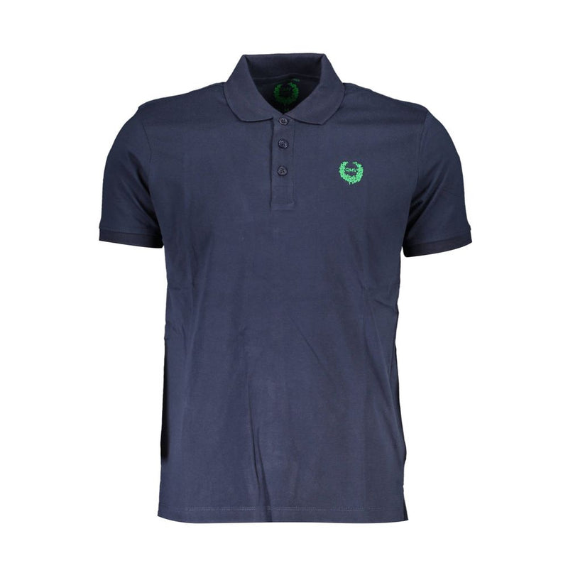 Gianmarco Venturi Polo Shirt en Coton Bleu