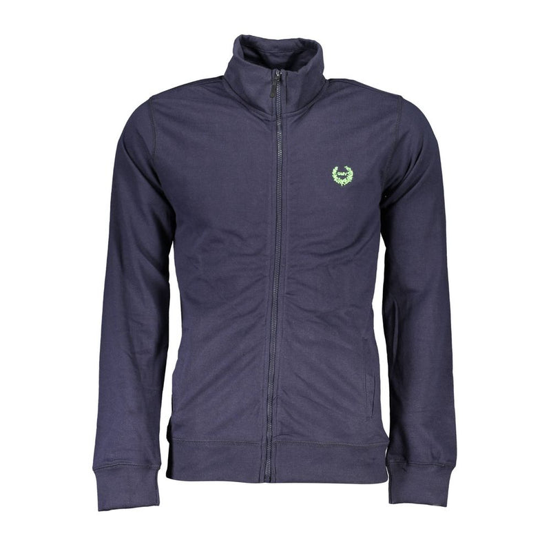 Gianmarco Venturi Blauwe Katoenen Sweatshirt