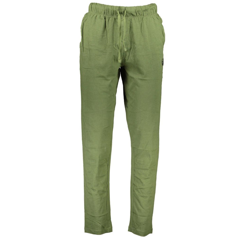 Gianmarco Venturi groene katoenen broek