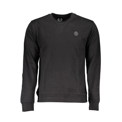 Sweatshirt en coton noir de Gianmarco Venturi
