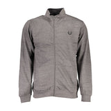 Gianmarco Venturi Sweatshirt en Coton Gris avec Logo