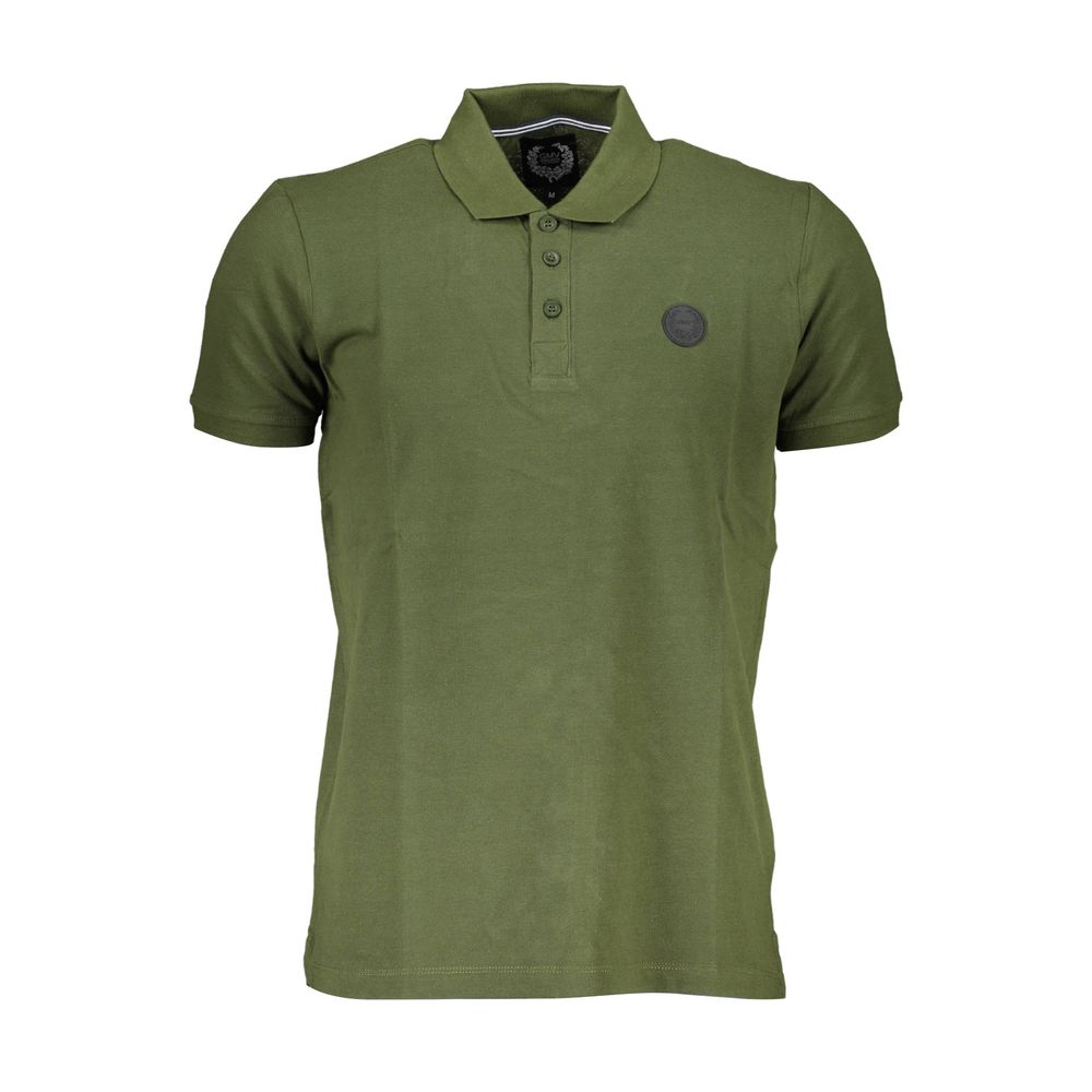 Polo en Coton Vert Gianmarco Venturi