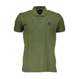 Polo en Coton Vert Gianmarco Venturi