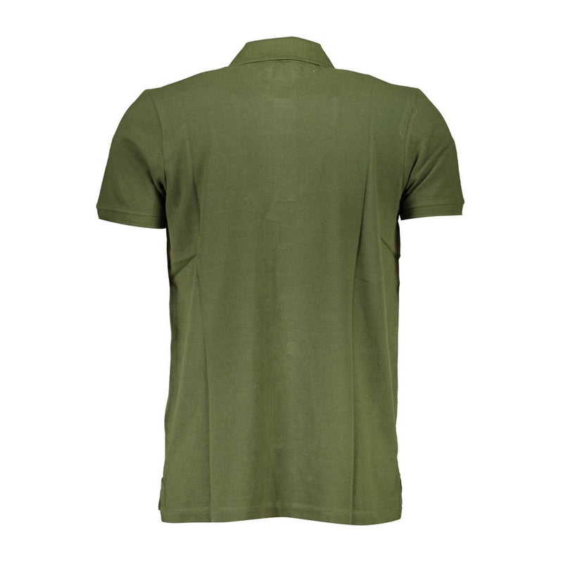 Polo en Coton Vert Gianmarco Venturi
