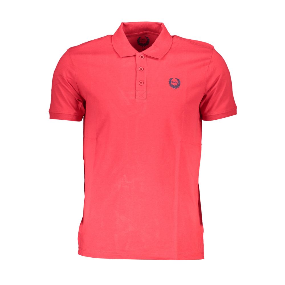 Polo Rouge en Coton Gianmarco Venturi
