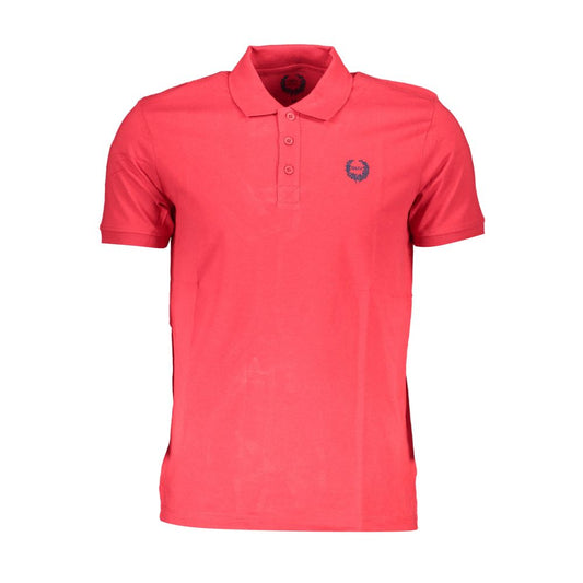 Polo Rouge en Coton Gianmarco Venturi