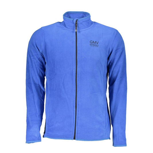 Sweat-shirt en polyester bleu de Gianmarco Venturi