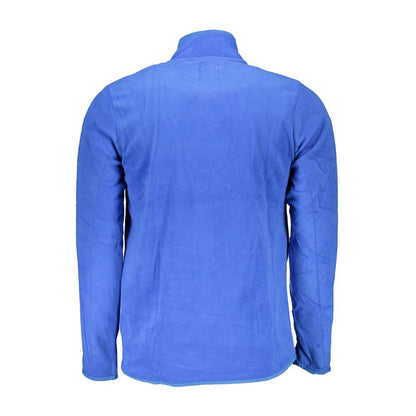 Sweat-shirt en polyester bleu de Gianmarco Venturi
