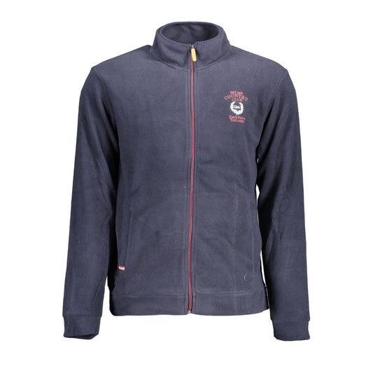 Sweat-shirt en polyester bleu de Gianmarco Venturi
