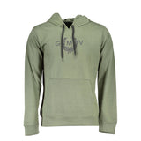 Gianmarco Venturi Sweatshirt en Coton Vert avec Capuche
