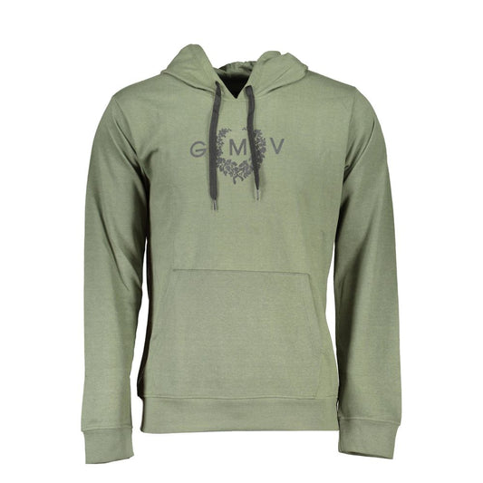 Sweat-shirt en coton vert de Gianmarco Venturi