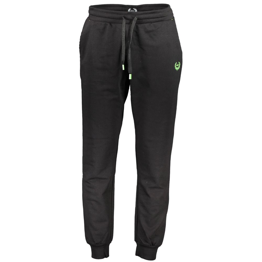 Gianmarco Venturi Pantalon Noir en Coton