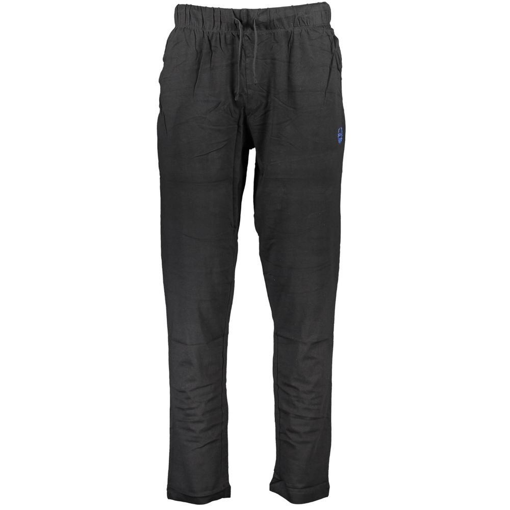 Pantalon en coton noir de Gianmarco Venturi
