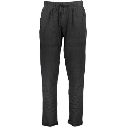 Pantalon en coton noir de Gianmarco Venturi