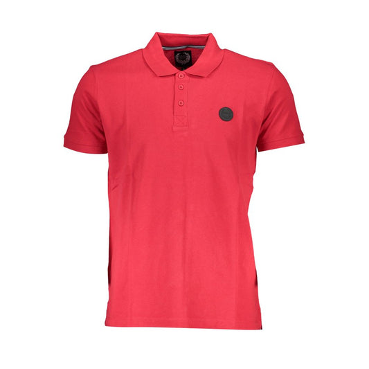 Polo en Coton Rouge Gianmarco Venturi