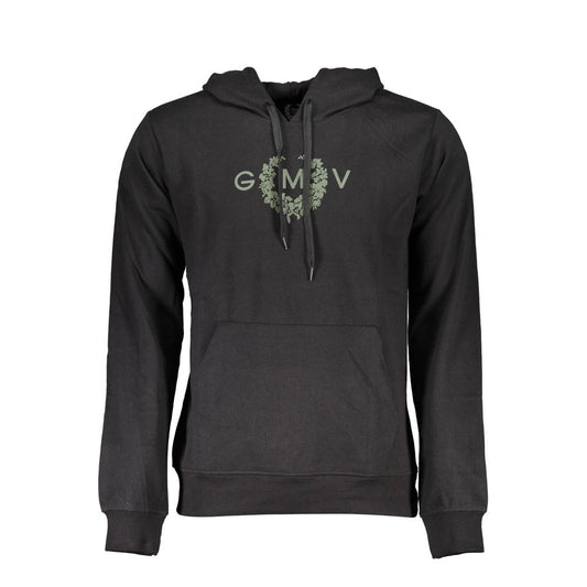 Sweatshirt en coton noir de Gianmarco Venturi