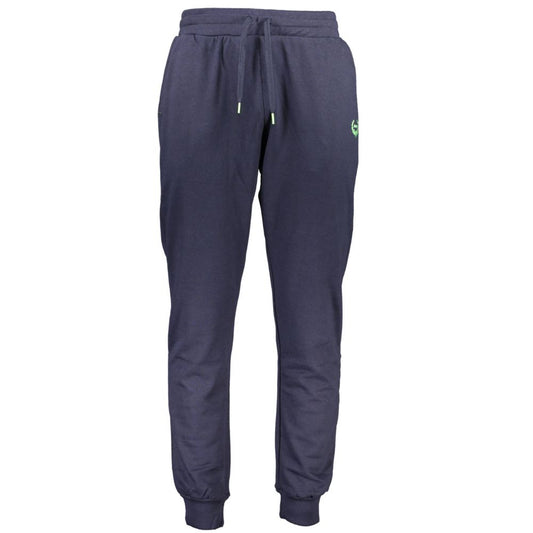 Pantalon en coton bleu de Gianmarco Venturi