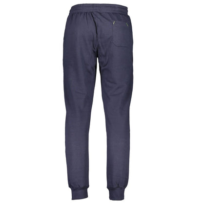 Pantalon en coton bleu de Gianmarco Venturi