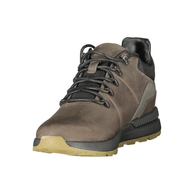 Lumberjack Dominic Brown Lace-Up Boots for Men