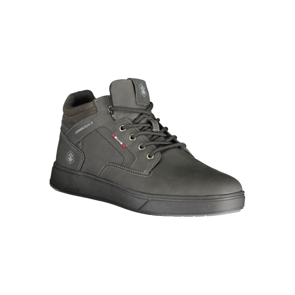 Lumberjack Black Polyurethane Men Sneaker
