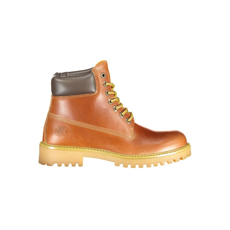 Lumberjack RIVER 2 Boots en Cuir Marron pour Hommes - Élégance et Confort