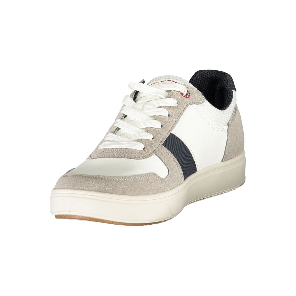 Lumberjack White Polyurethane Men Sneaker