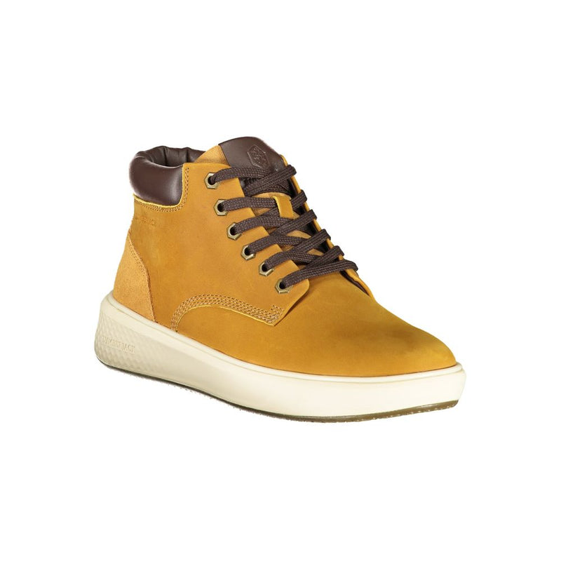 Lumberjack Virgil Yellow Lace-Up Sneakers for Men