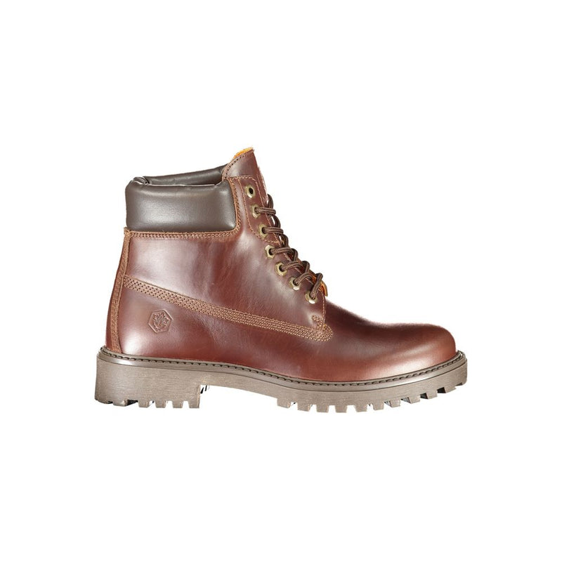 Lumberjack Marrone Leather Men's Sneaker Boot - Comfort & Style