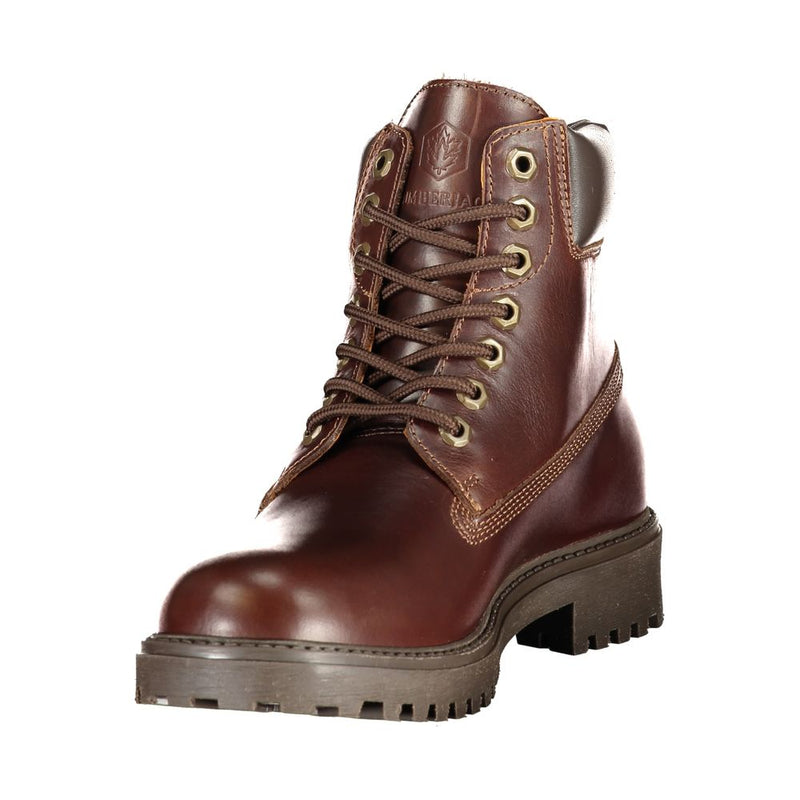Lumberjack Marrone Leather Men's Sneaker Boot - Comfort & Style